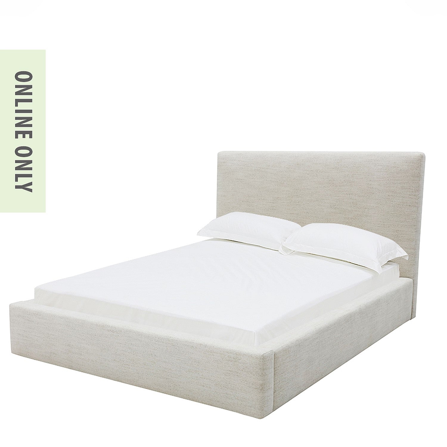 Cove Marina Linen Look Bed Frame
