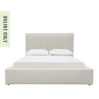 Cove Marina Linen Look Bed Frame