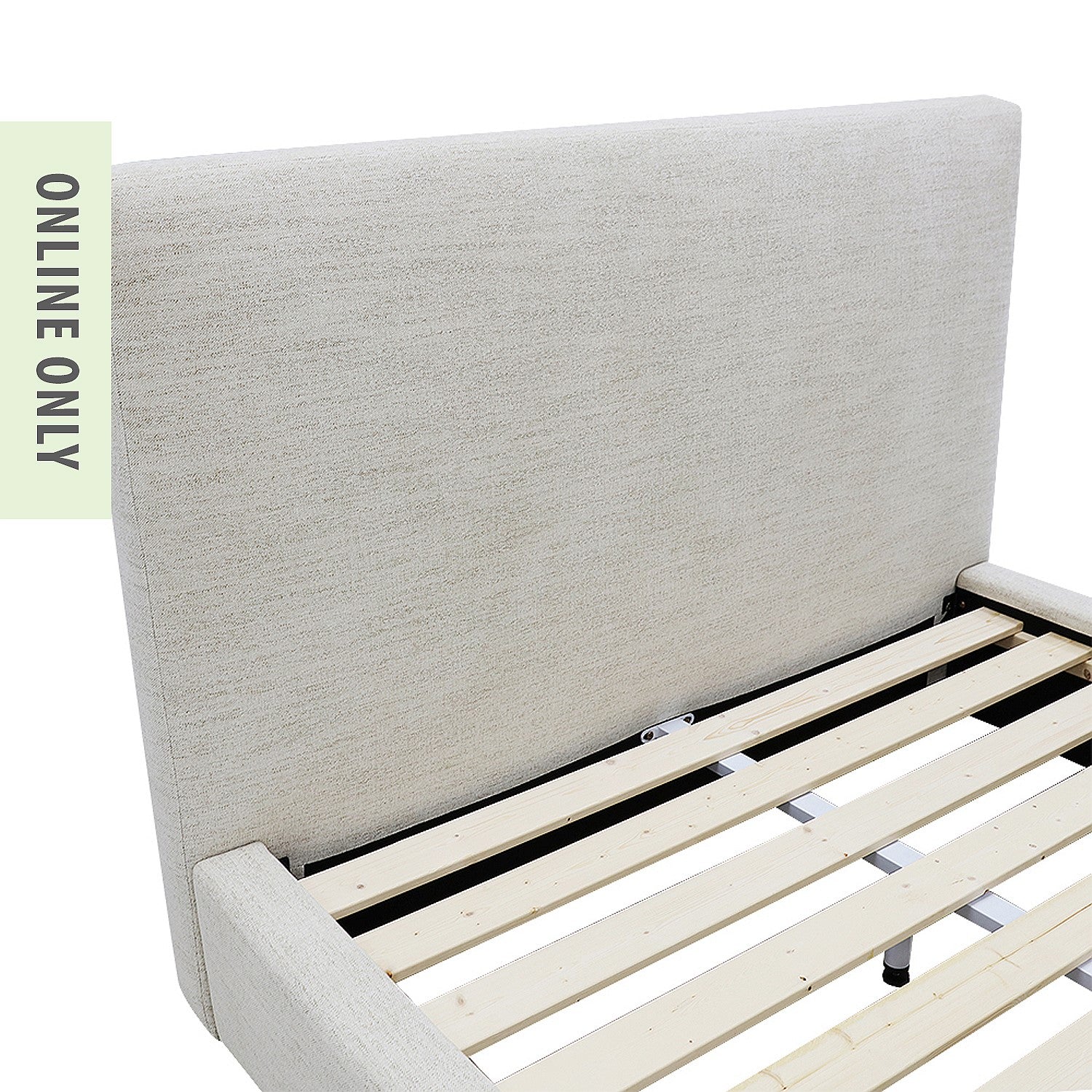 Cove Marina Linen Look Bed Frame