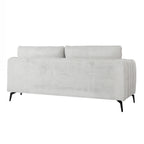 Design Republique Jackson Grey 3 Seater Sofa