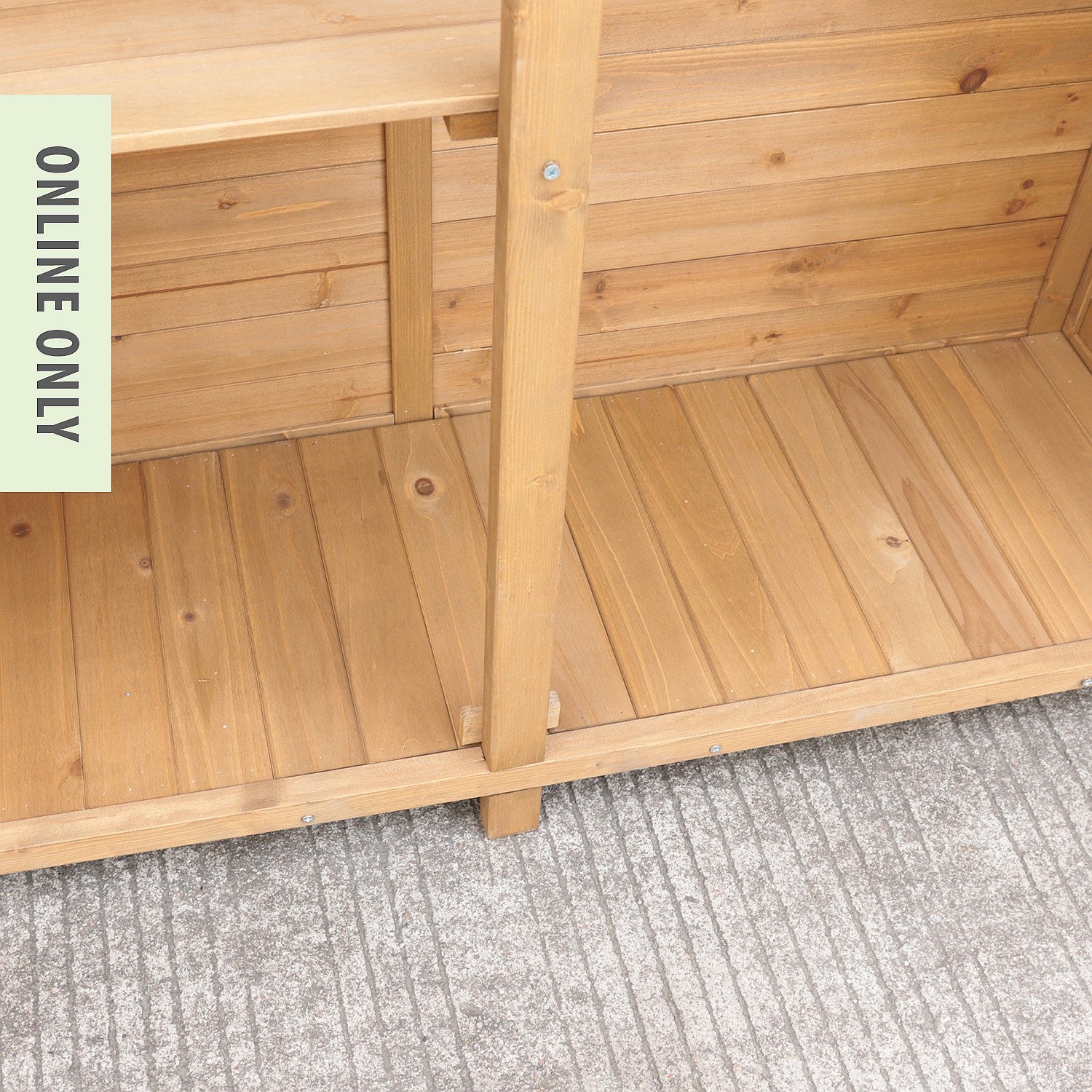 Outsidings Spruce Wood Grand Storage Unit