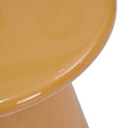 Design Republique Lacquer Side Table Mustard