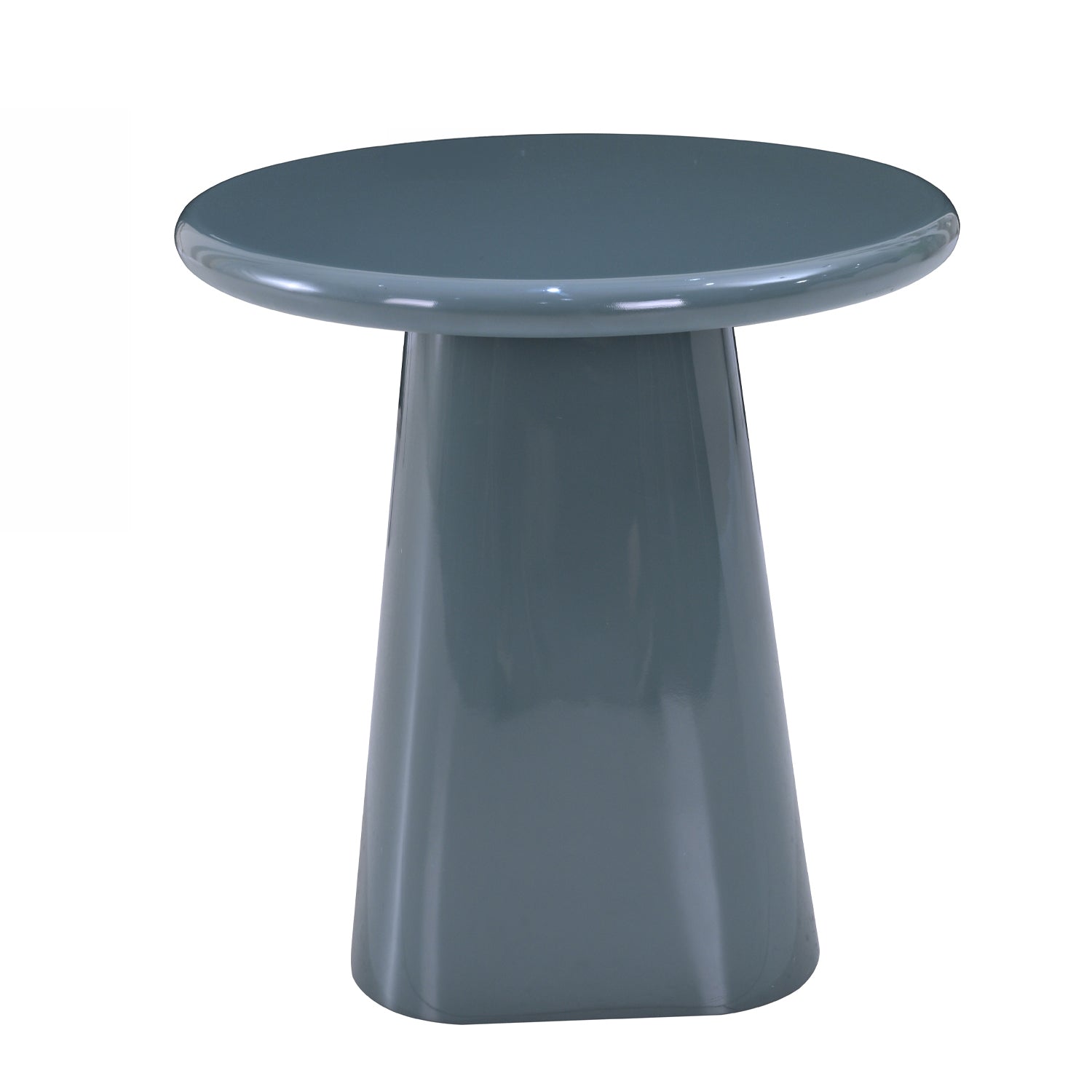 Design Republique Lacquer Side Table Storm