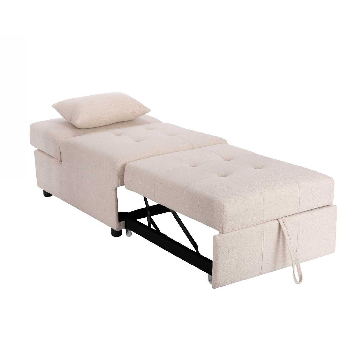 Design Republique Renee 3-in-1 Day Bed Ottoman