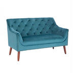 Design Plus Farrah Velvet Loveseat