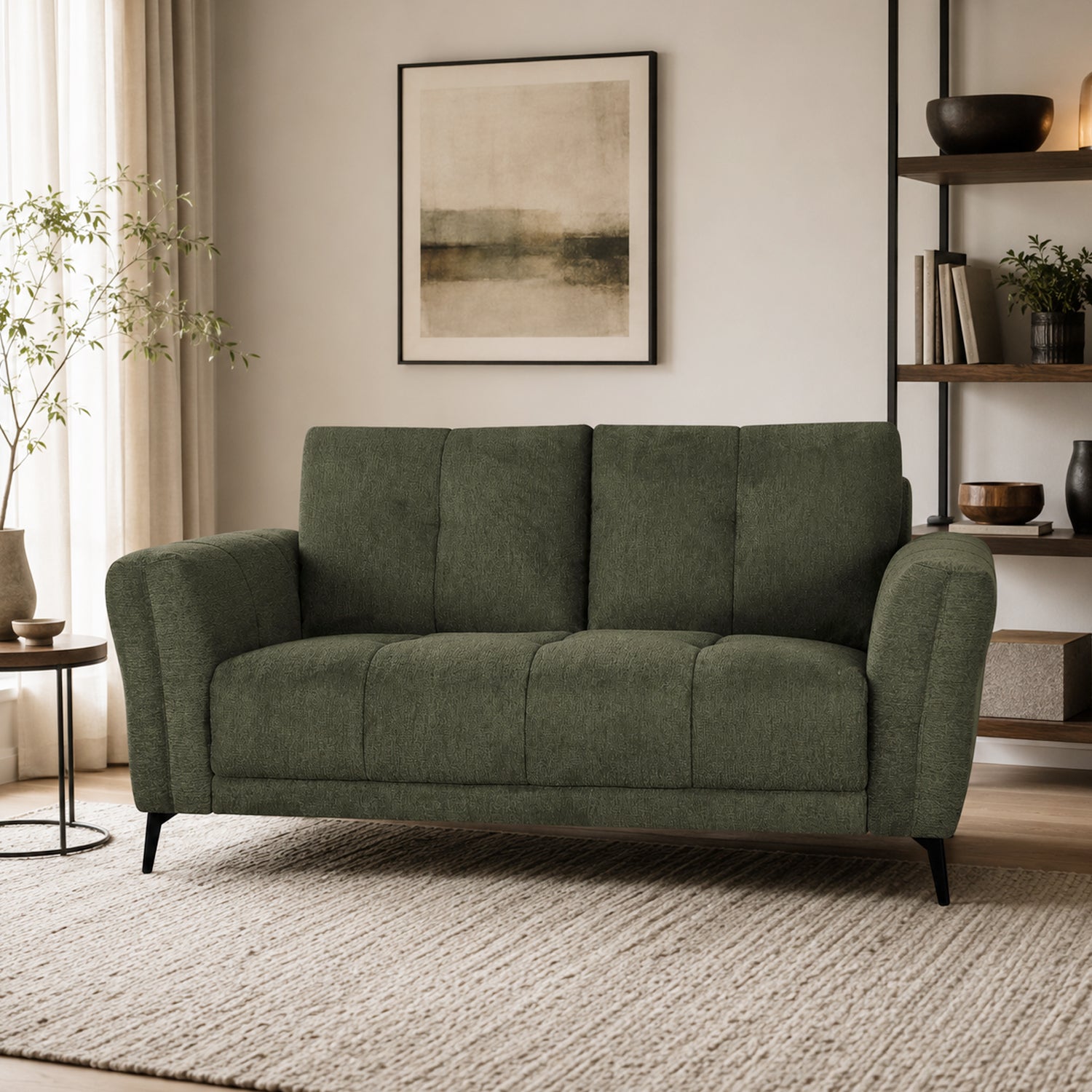 Design Republique Nado 2 Seater Sofa Moss
