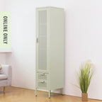 Marlo Romy Single Sage Cabinet with Drawers