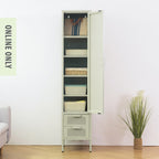 Marlo Romy Single Sage Cabinet with Drawers