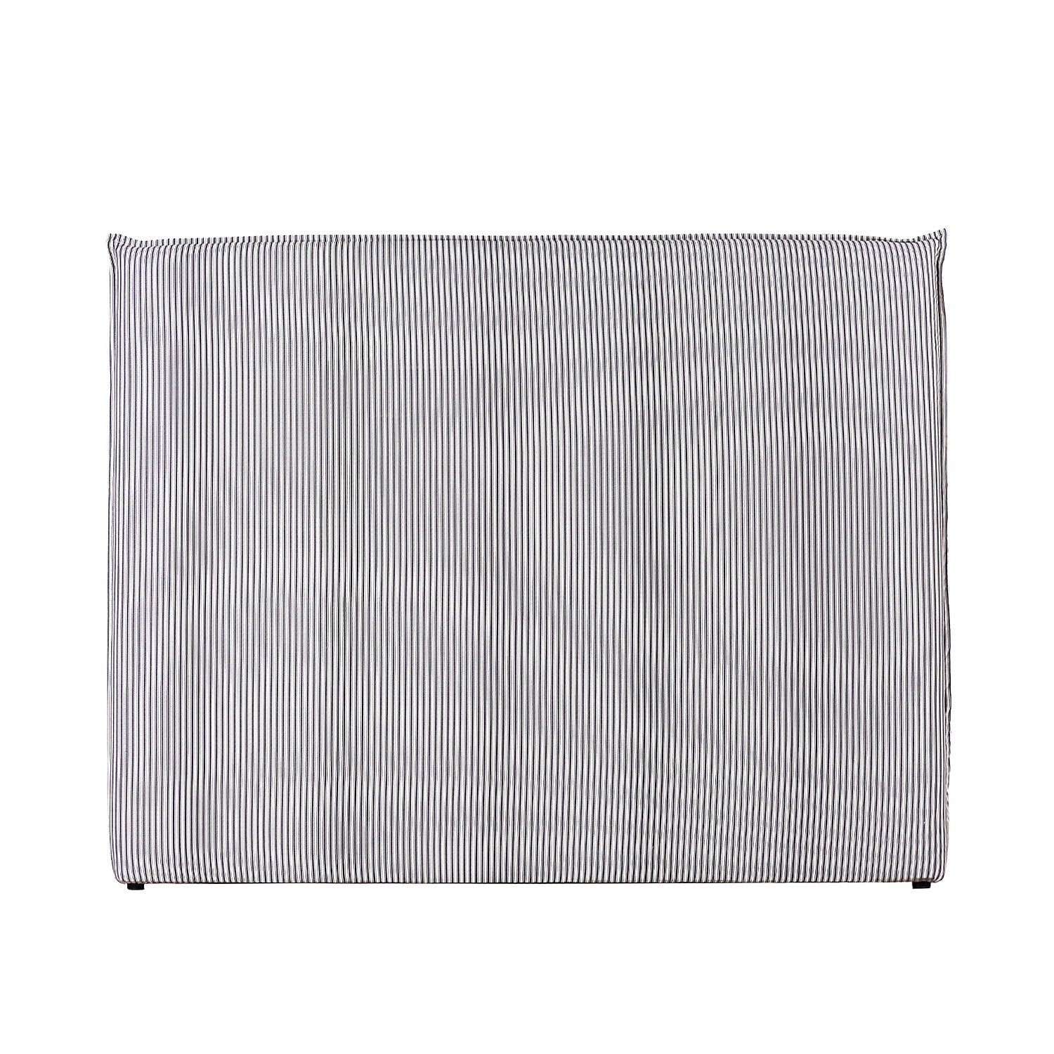 Cove Chelsea Headboard Navy Stripe Queen