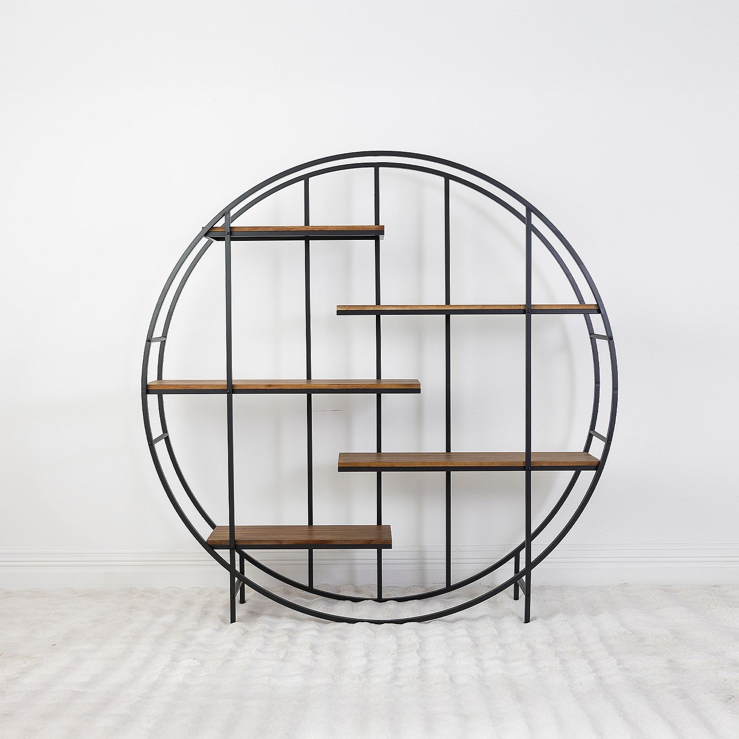 Design Republique Clark Round Bookshelf