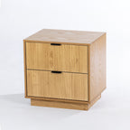 Design Plus Tides Fluted Bedside Table