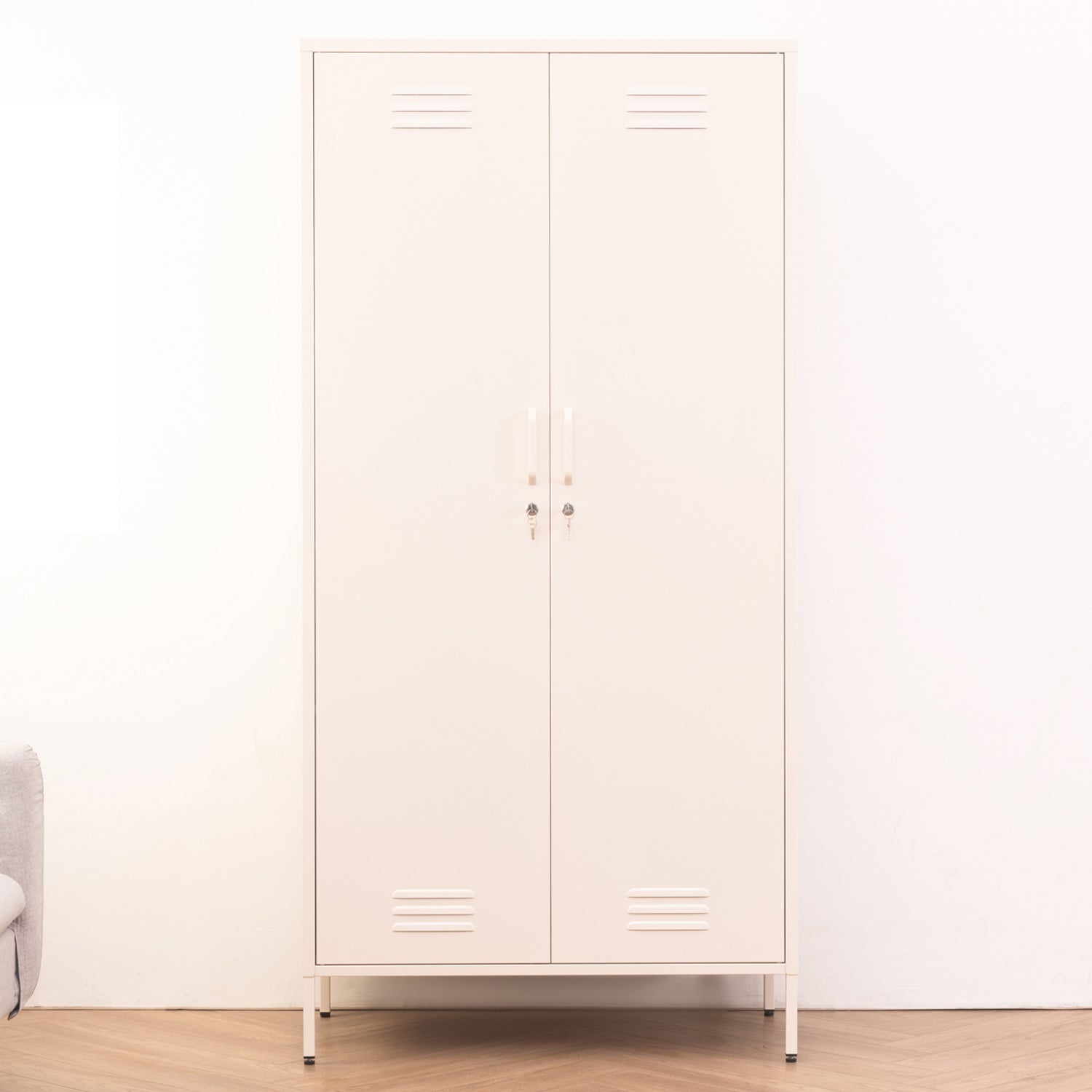 Design Republique Mila Double Locker Ivory