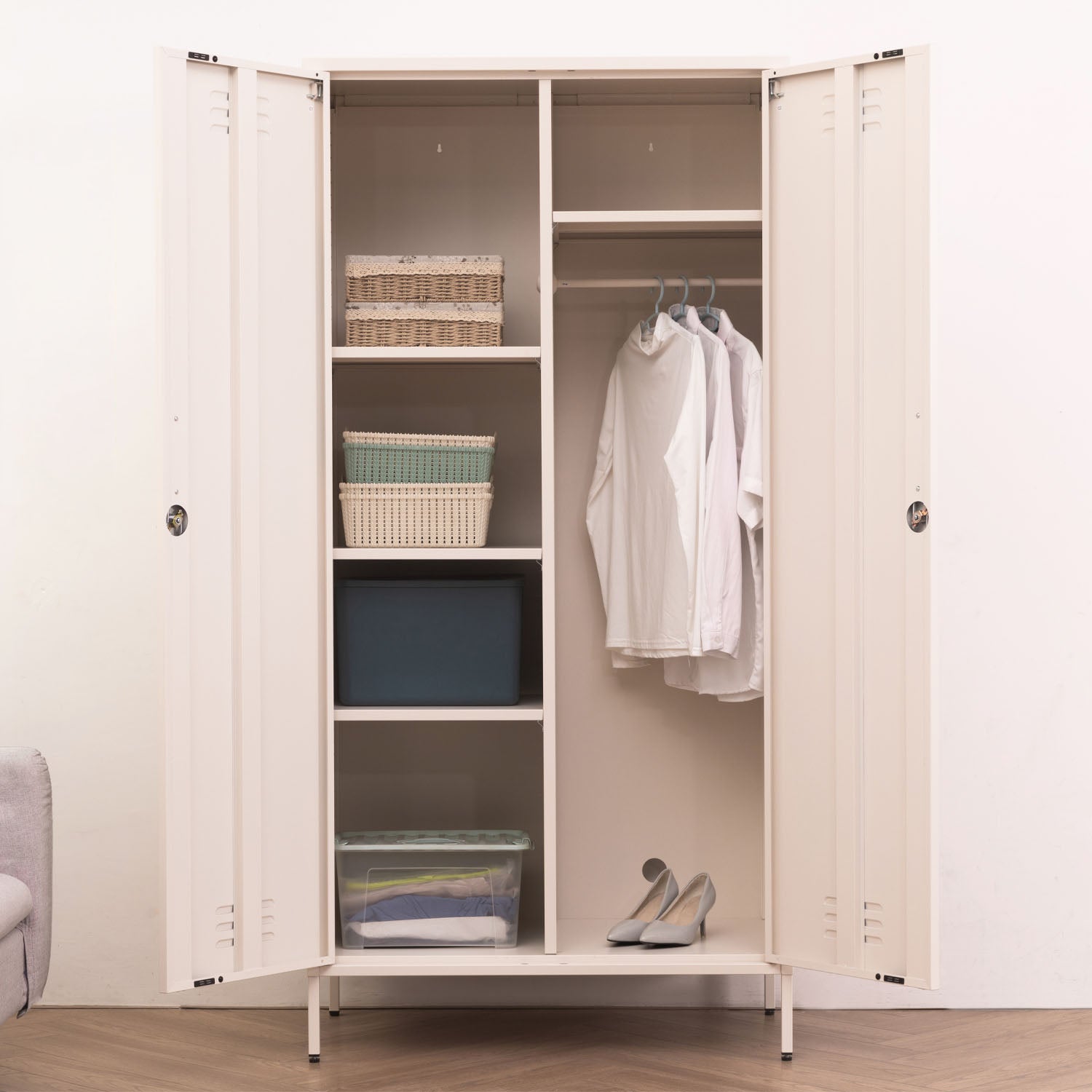 Design Republique Mila Double Locker Ivory