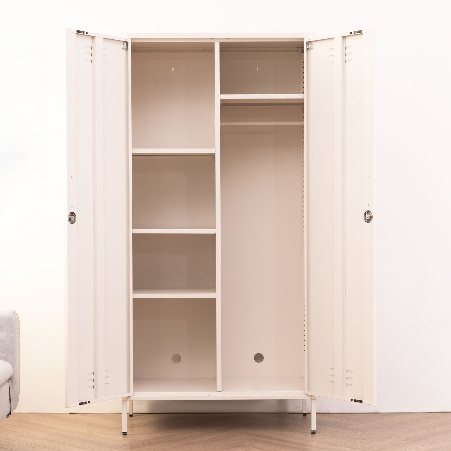 Design Republique Mila Double Locker Ivory