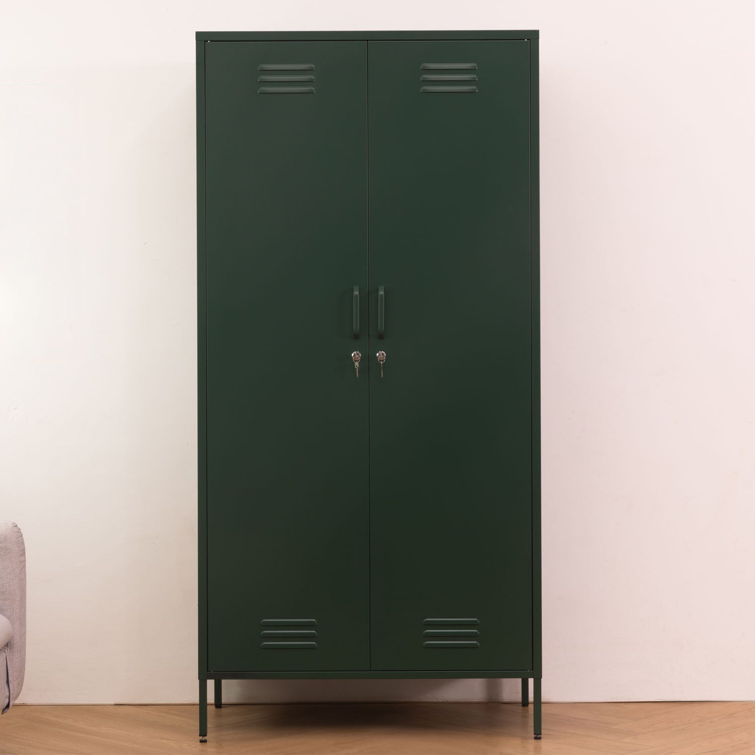 Design Republique Mila Double Locker Pine Green