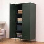 Design Republique Mila Double Locker Pine Green