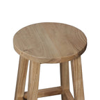Design Republique Noah Wooden Round Stool
