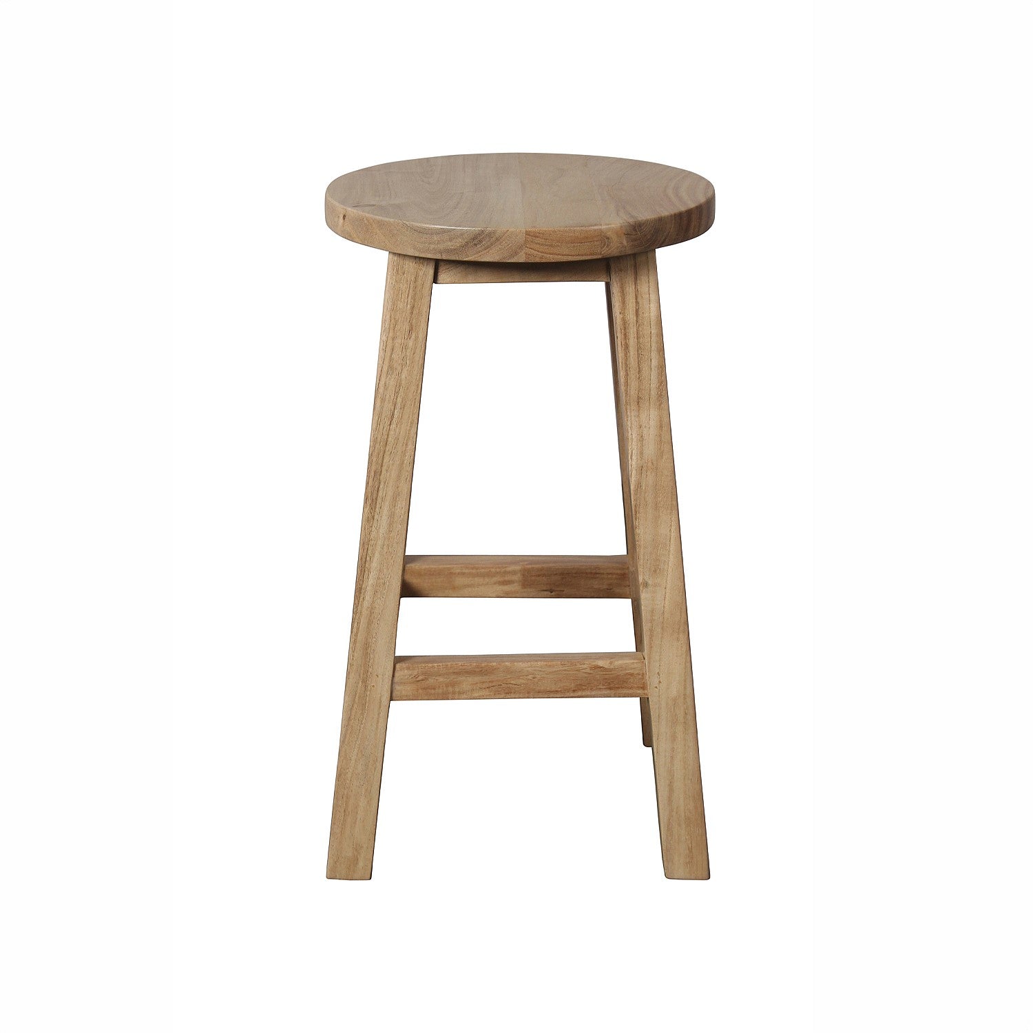 Design Republique Noah Wooden Round Stool