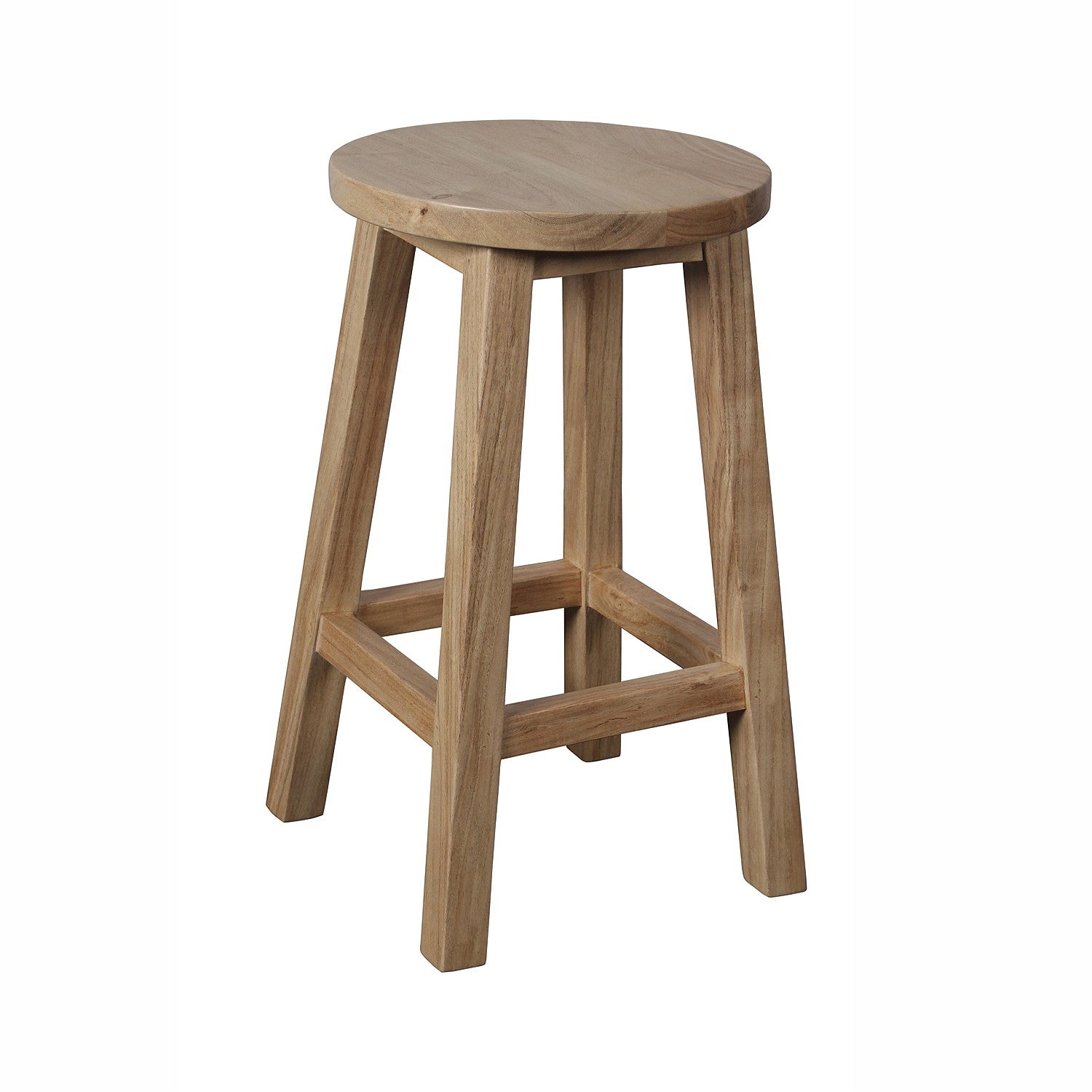 Design Republique Noah Wooden Round Stool