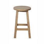 Design Republique Noah Wooden Round Stool