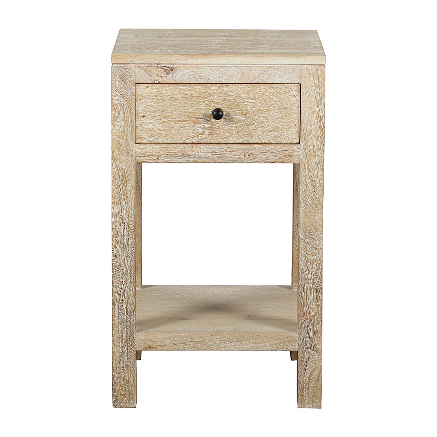 Gracious Living Rylee Wooden Bedside Table