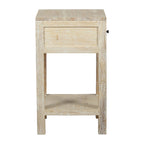 Gracious Living Rylee Wooden Bedside Table