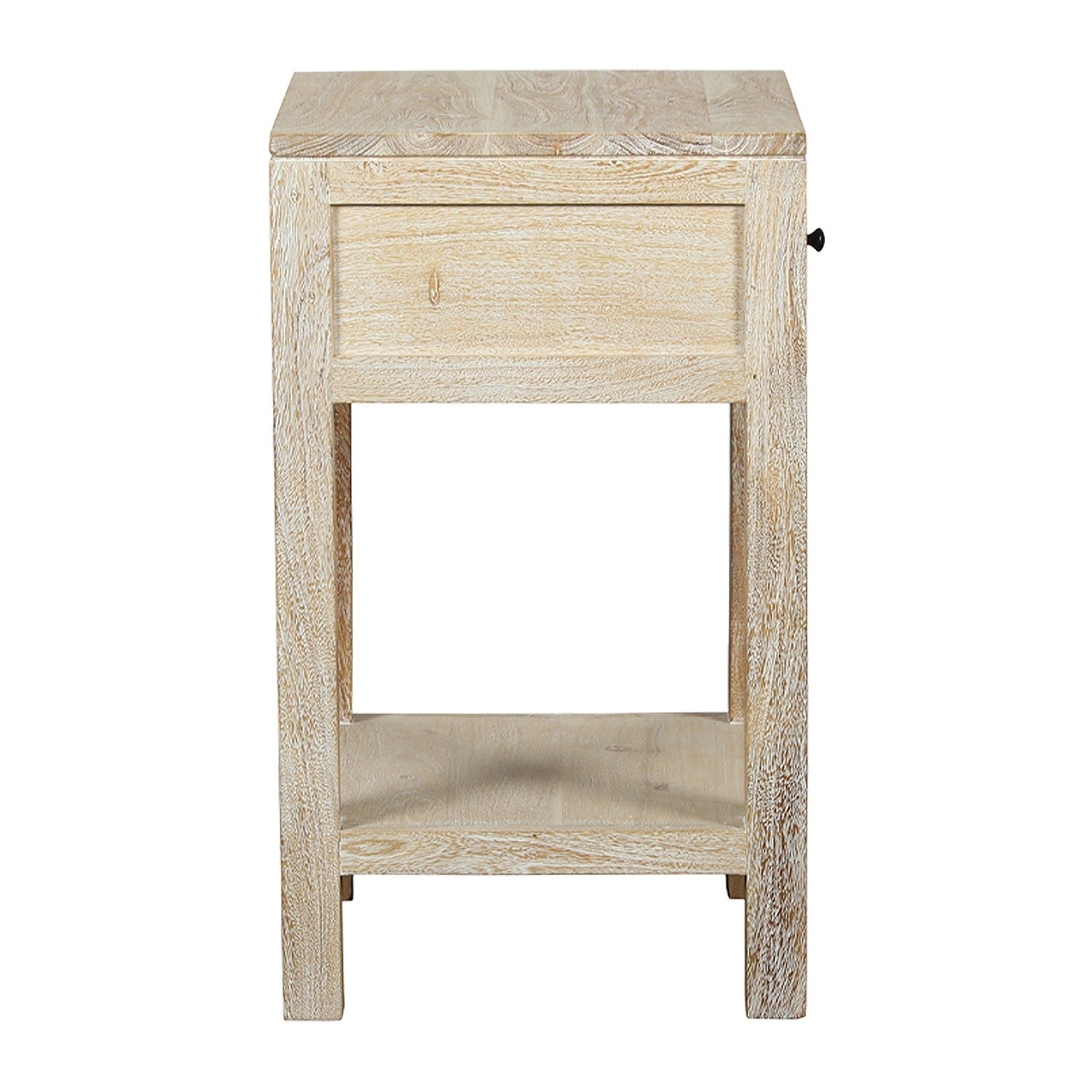Gracious Living Rylee Wooden Bedside Table