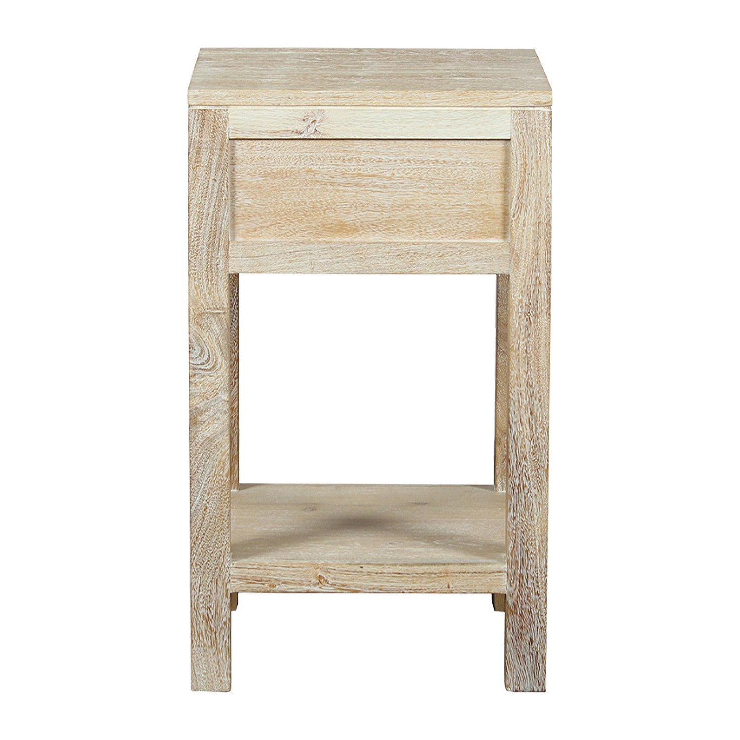 Gracious Living Rylee Wooden Bedside Table