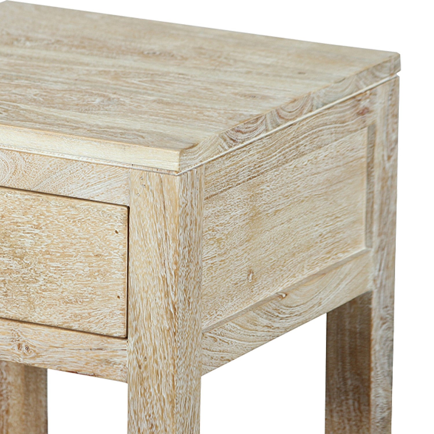 Gracious Living Rylee Wooden Bedside Table