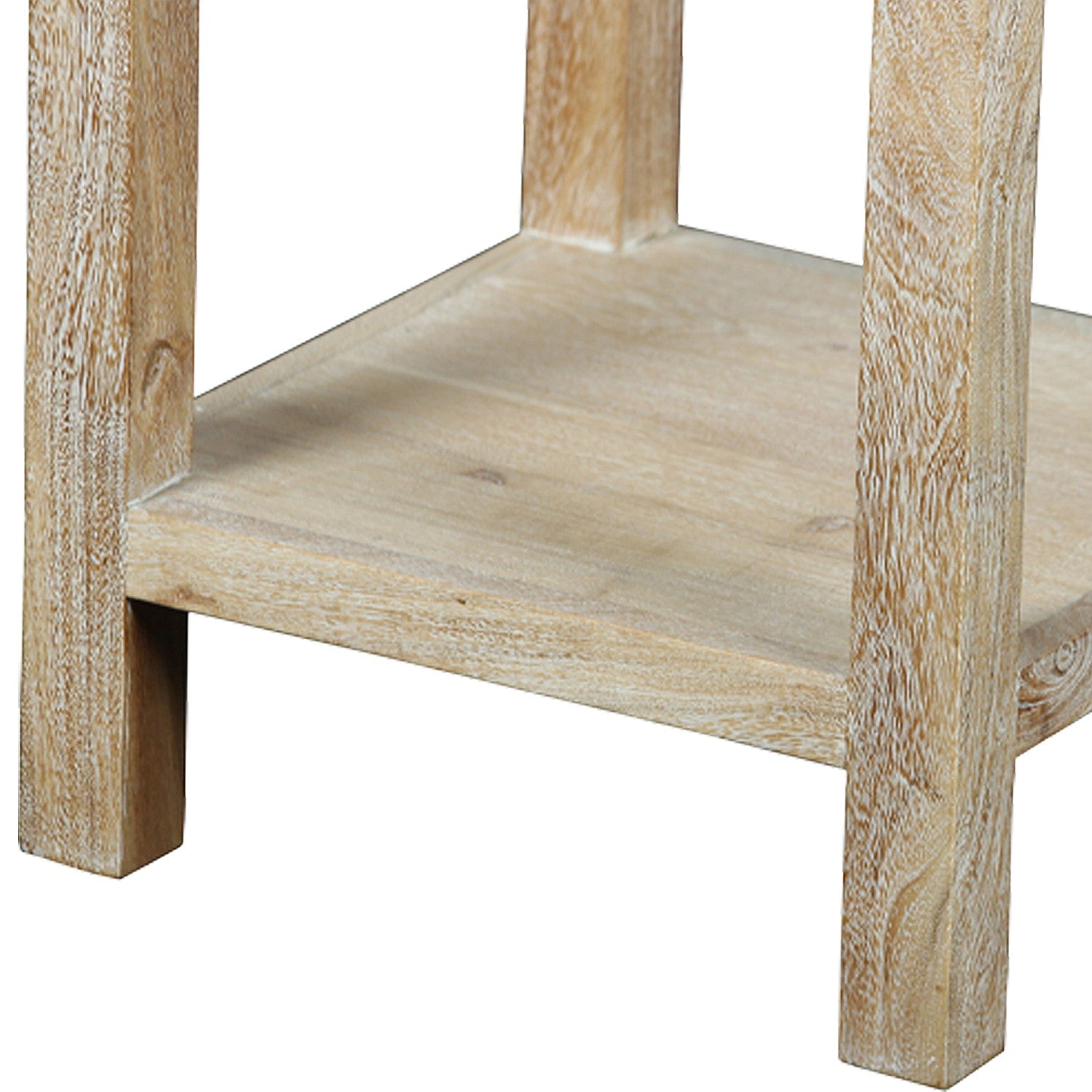 Gracious Living Rylee Wooden Bedside Table