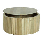 Cove Mango Wood Storage Coffee Table