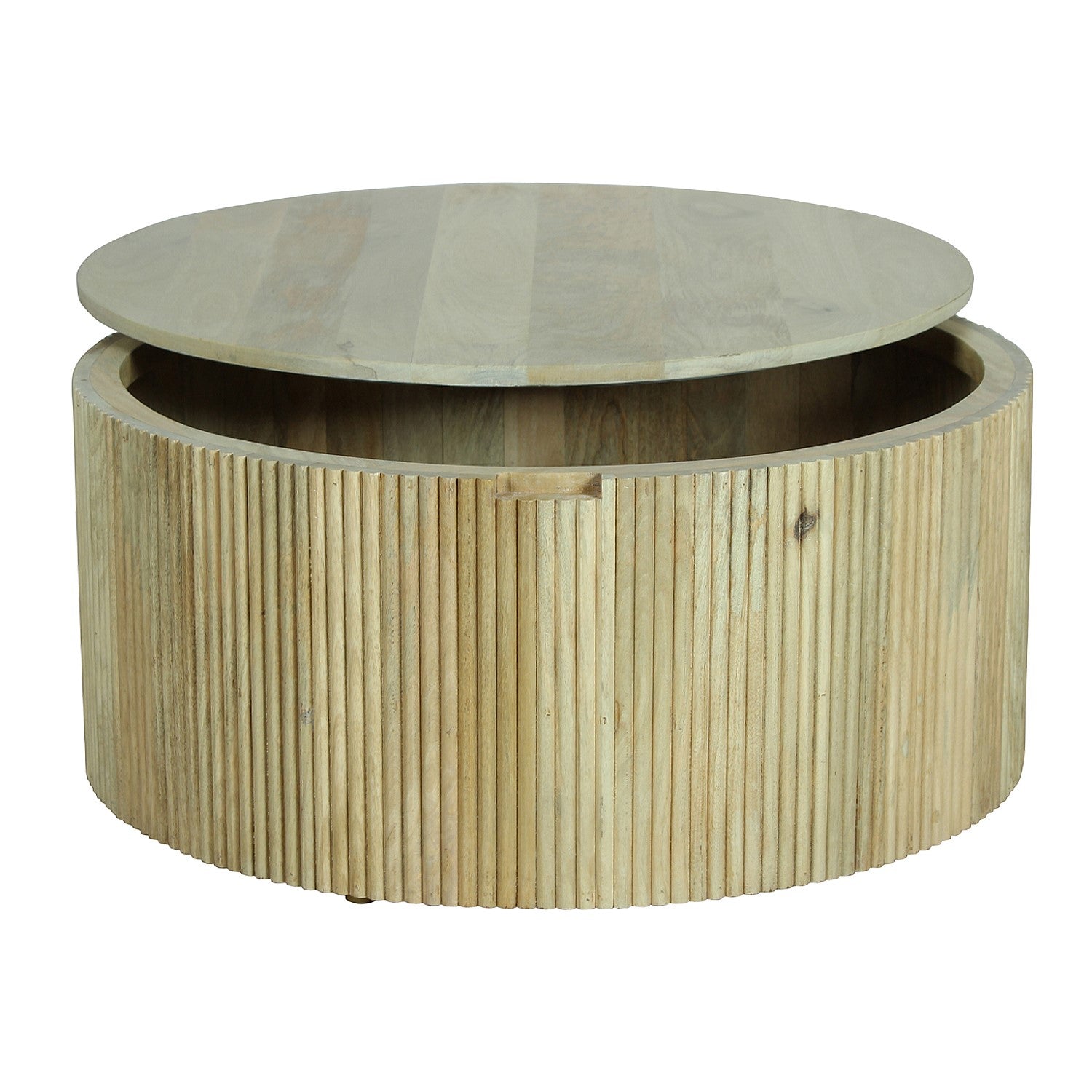 Cove Mango Wood Storage Coffee Table