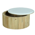 Cove Mango Wood Storage Coffee Table
