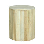 Cove Mango Wood Storage Side Table