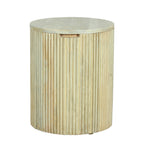 Cove Mango Wood Storage Side Table