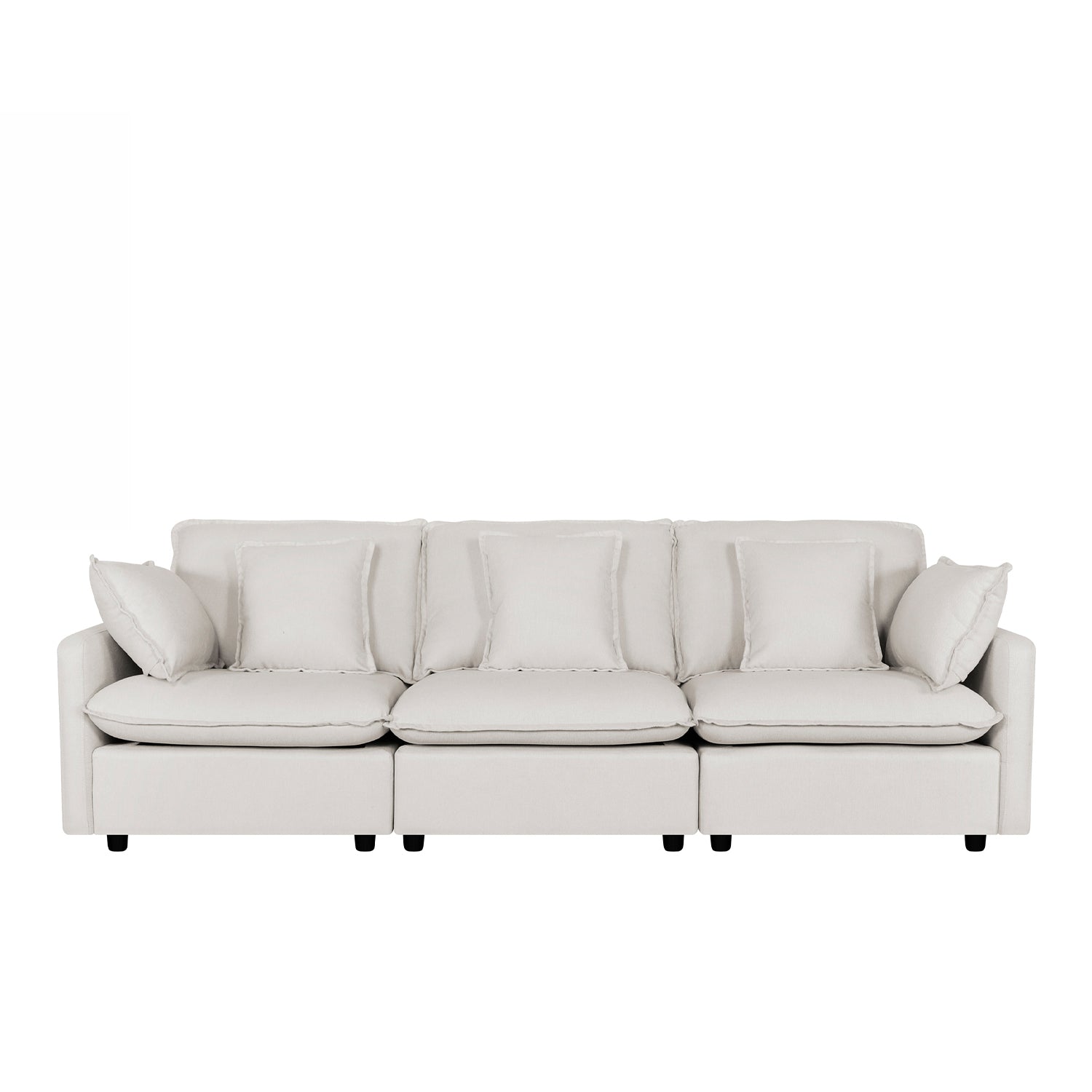Design Republique Oakley Modular Left Hand Chair Natural