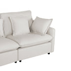 Design Republique Oakley Modular Right Hand Chair Natural