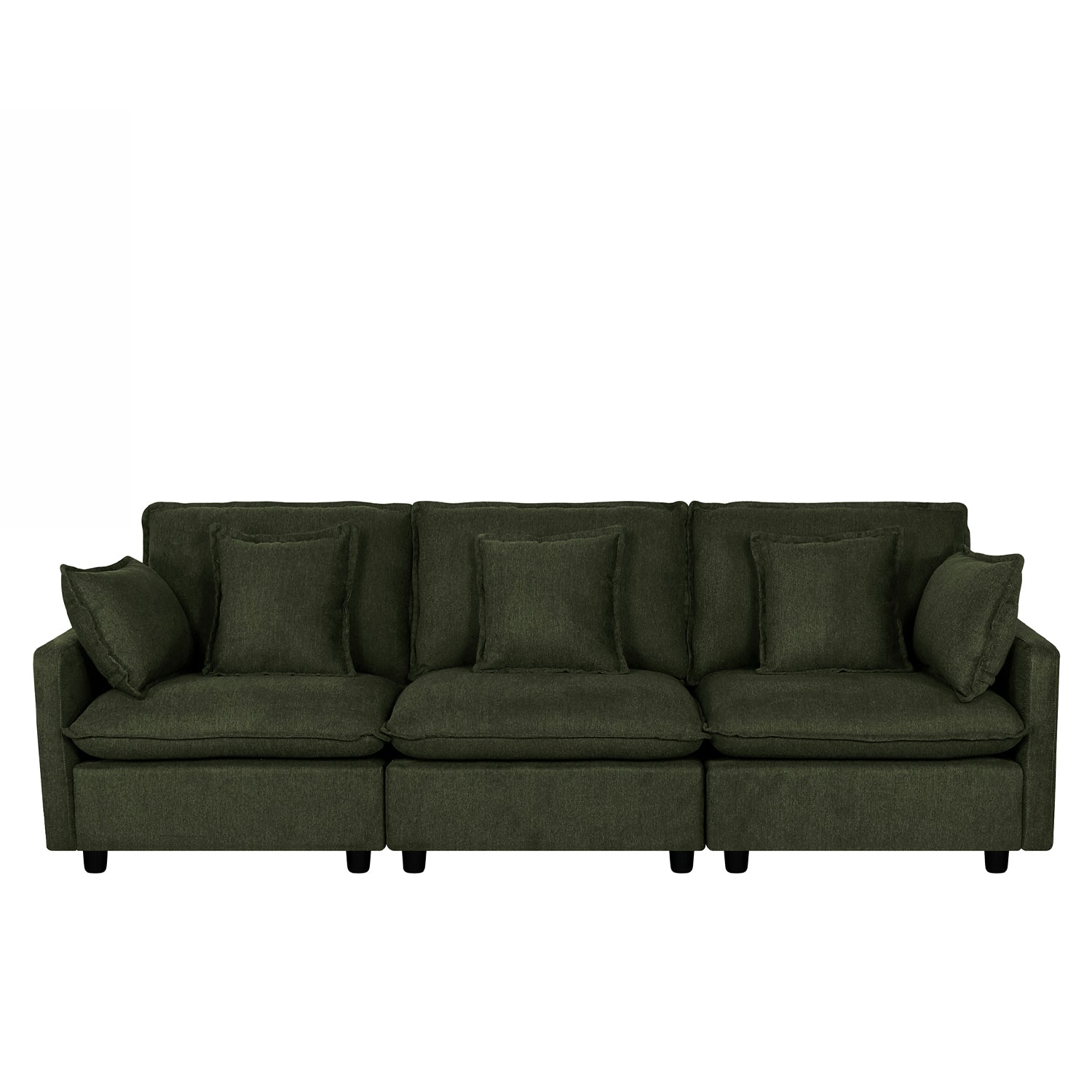 Design Republique Oakley Modular Right Hand Chair Moss