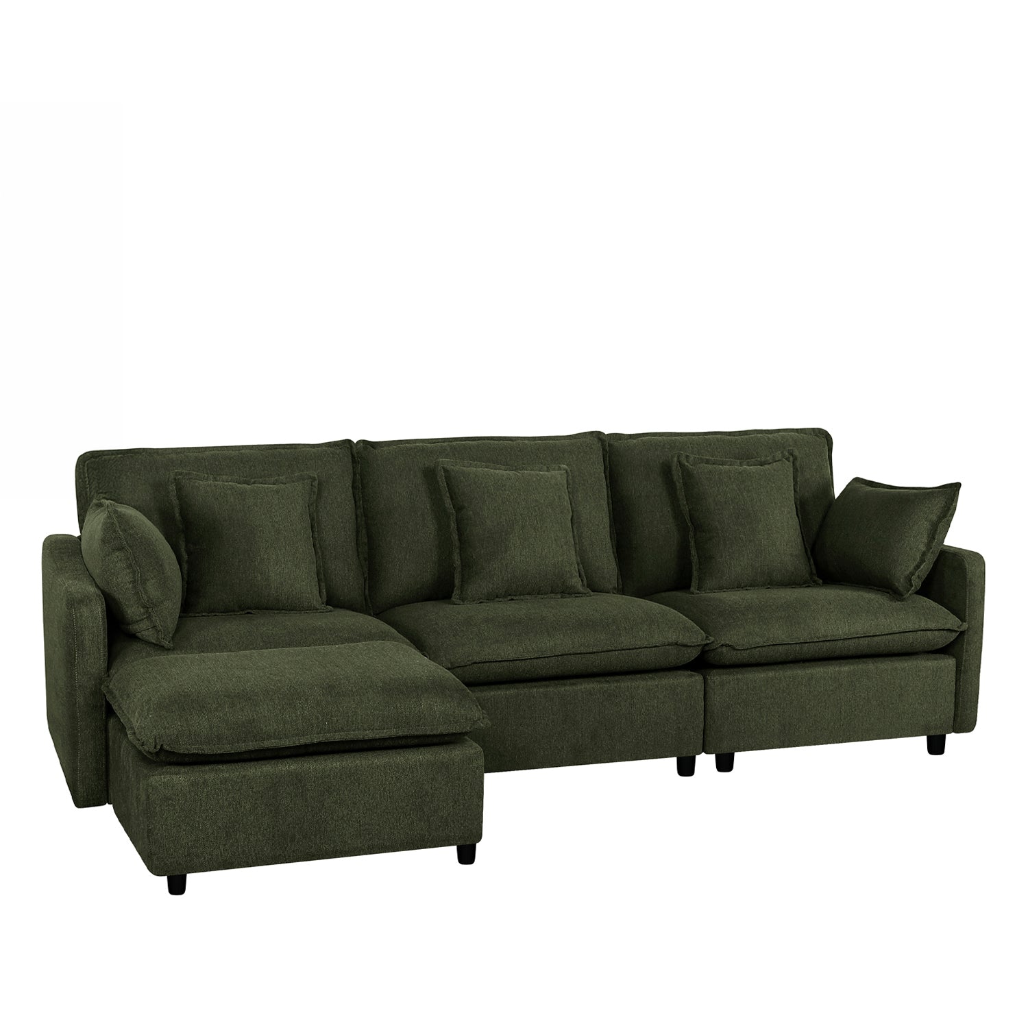 Design Republique Oakley Modular Ottoman Moss