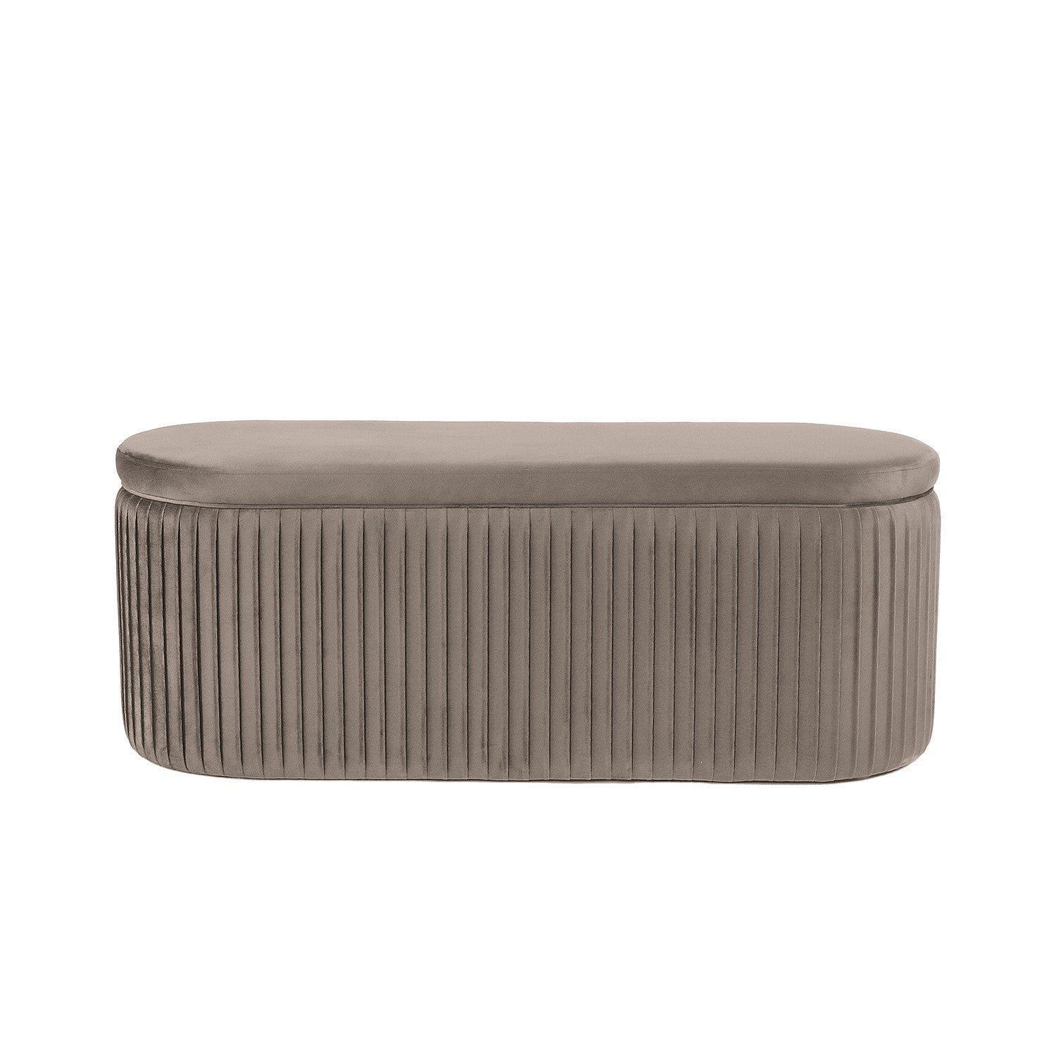 Design Republique Pleated Velvet Bench