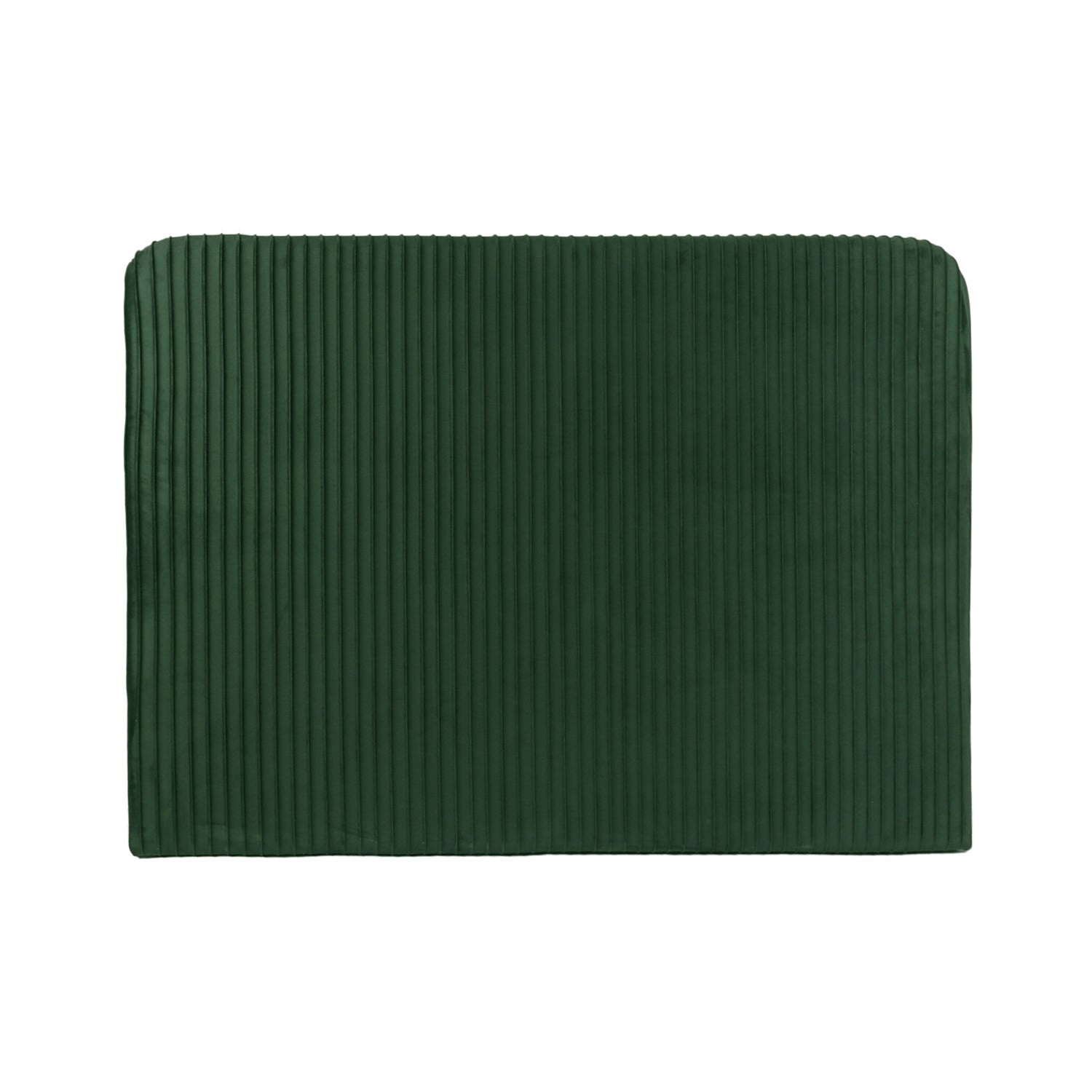 Design Republique Emerald Pleated Velvet Headboard Queen