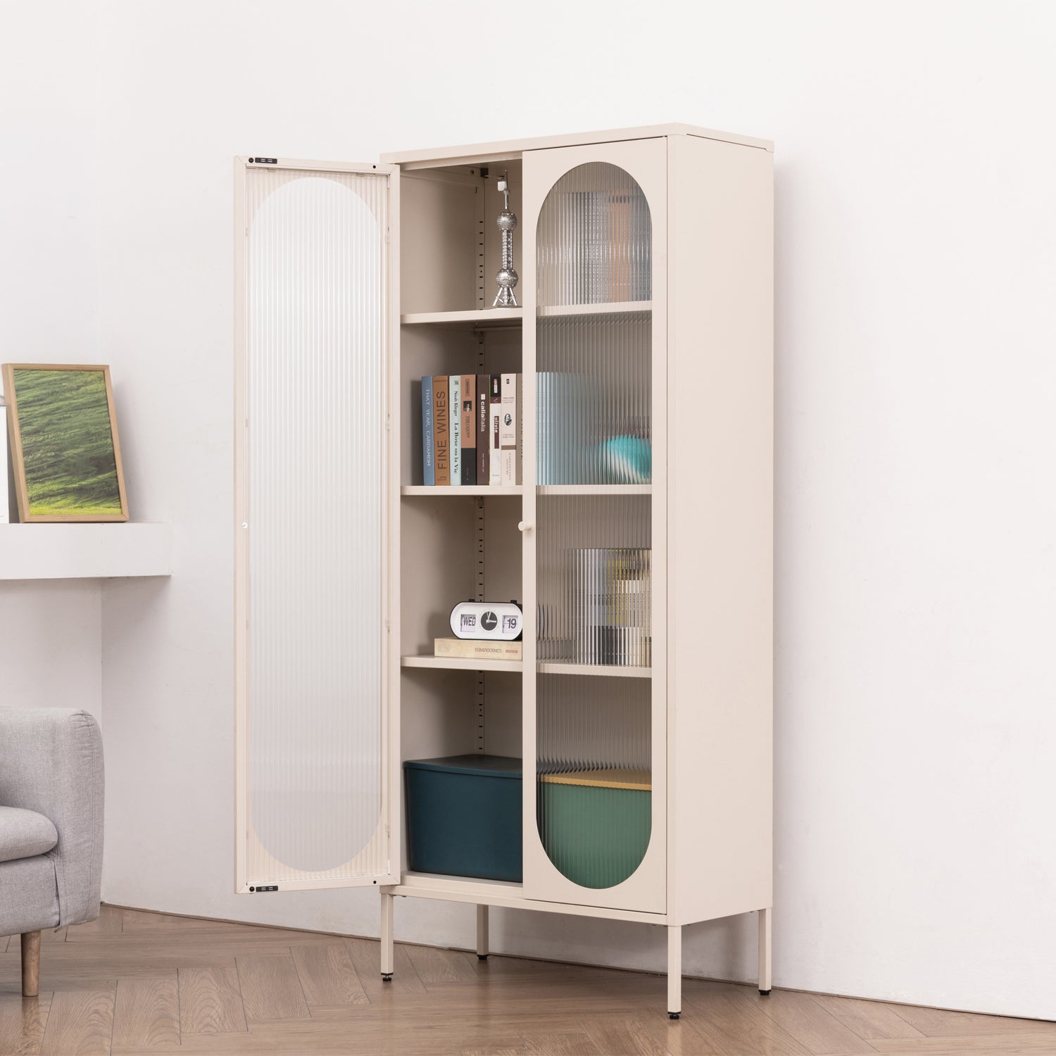 Design Republique Amna 2 Door Cabinet Tall