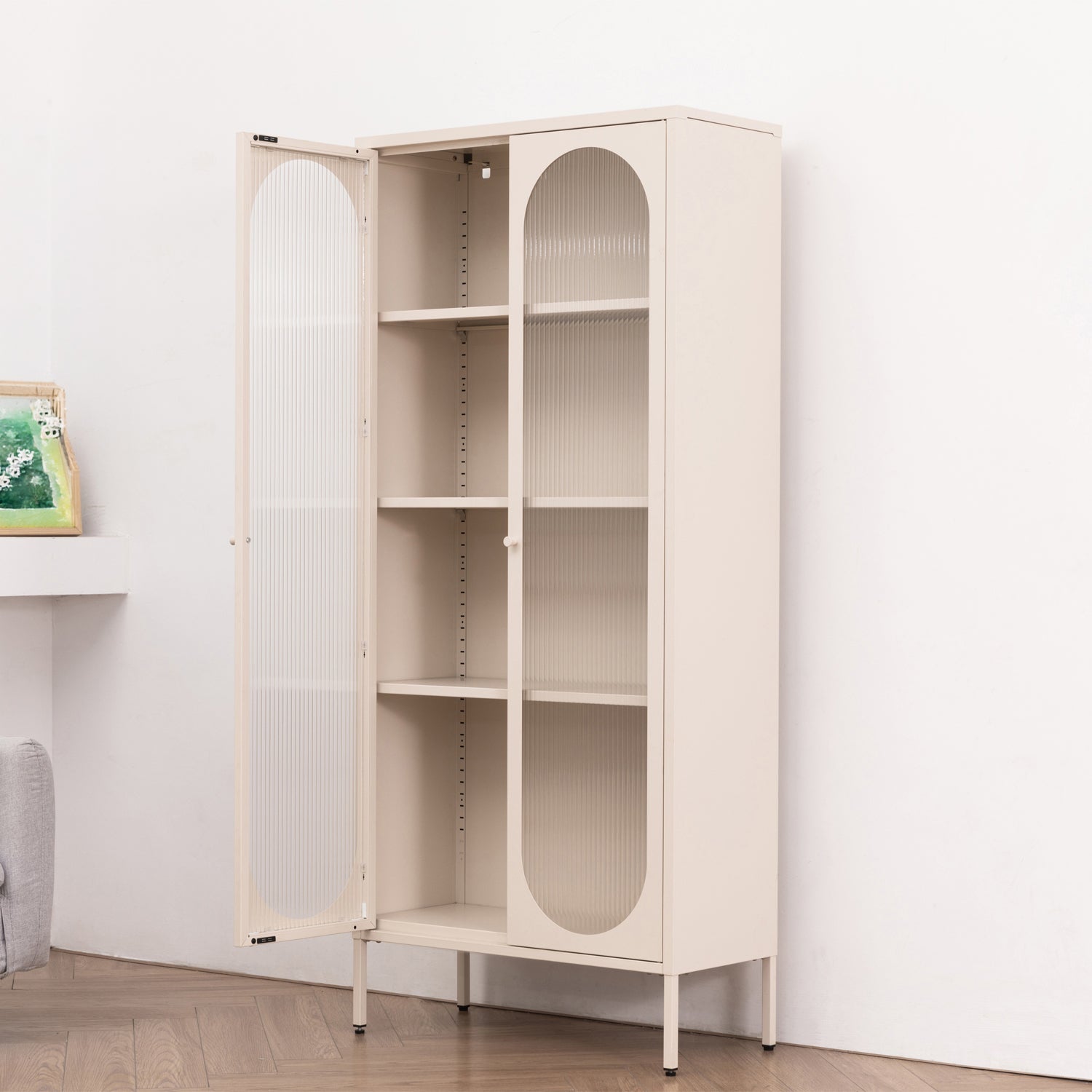 Design Republique Amna 2 Door Cabinet Tall