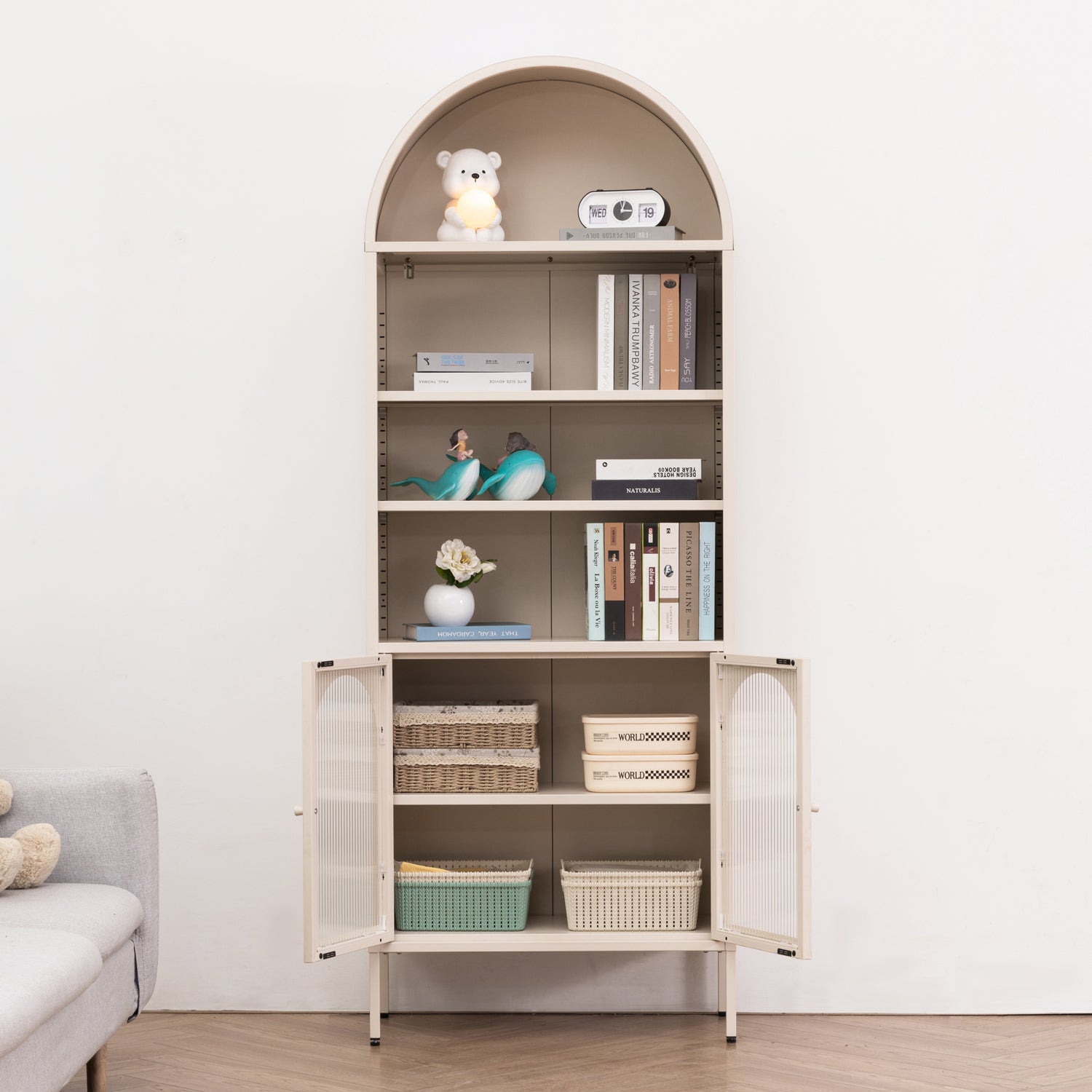 Design Republique Amna Arch Tall Cabinet