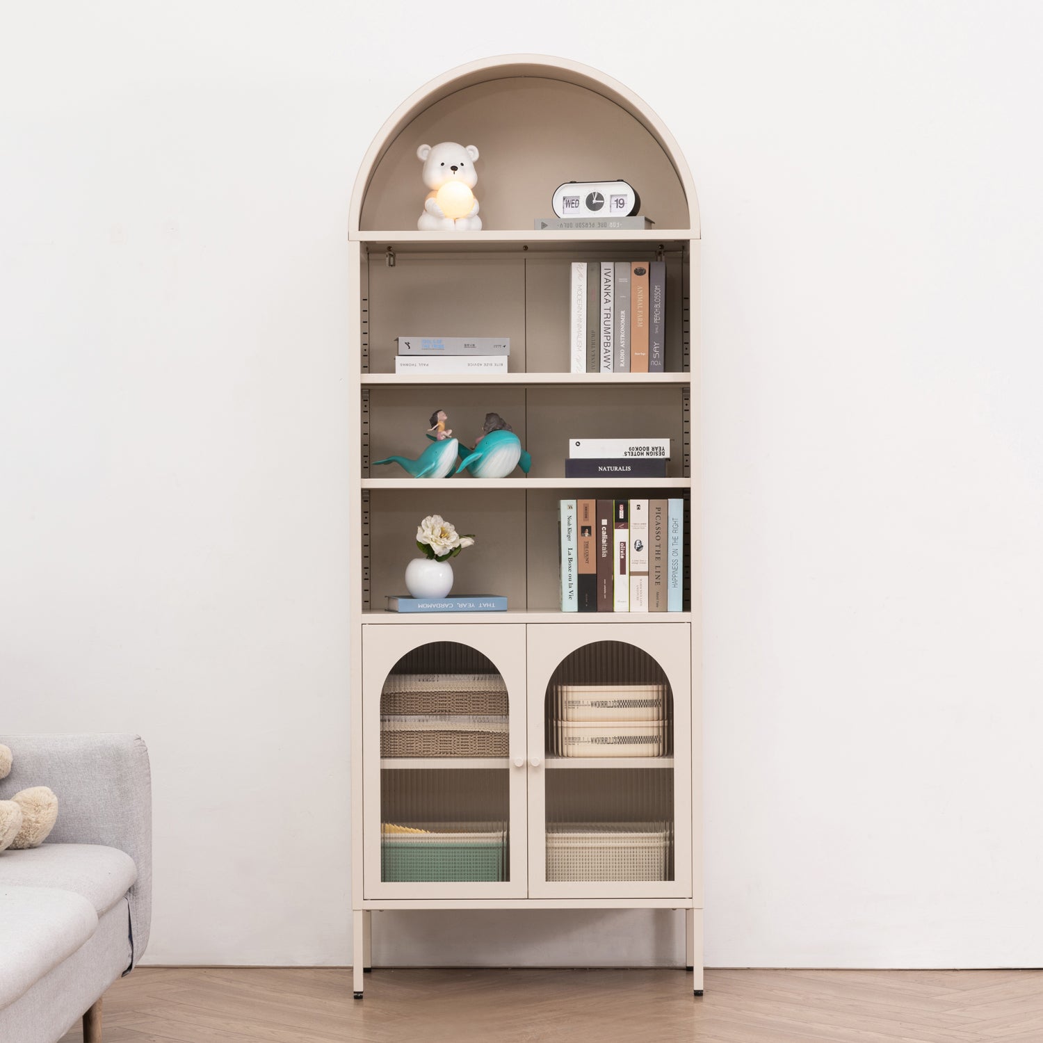 Design Republique Amna Arch Tall Cabinet