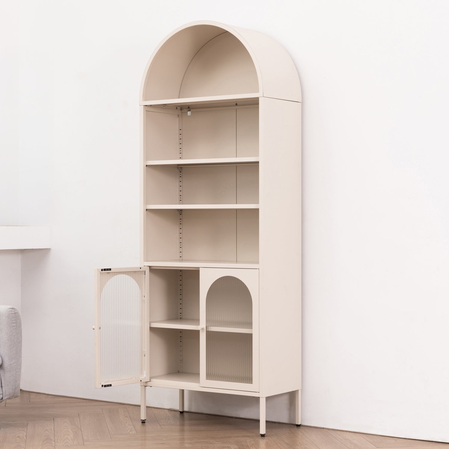 Design Republique Amna Arch Tall Cabinet