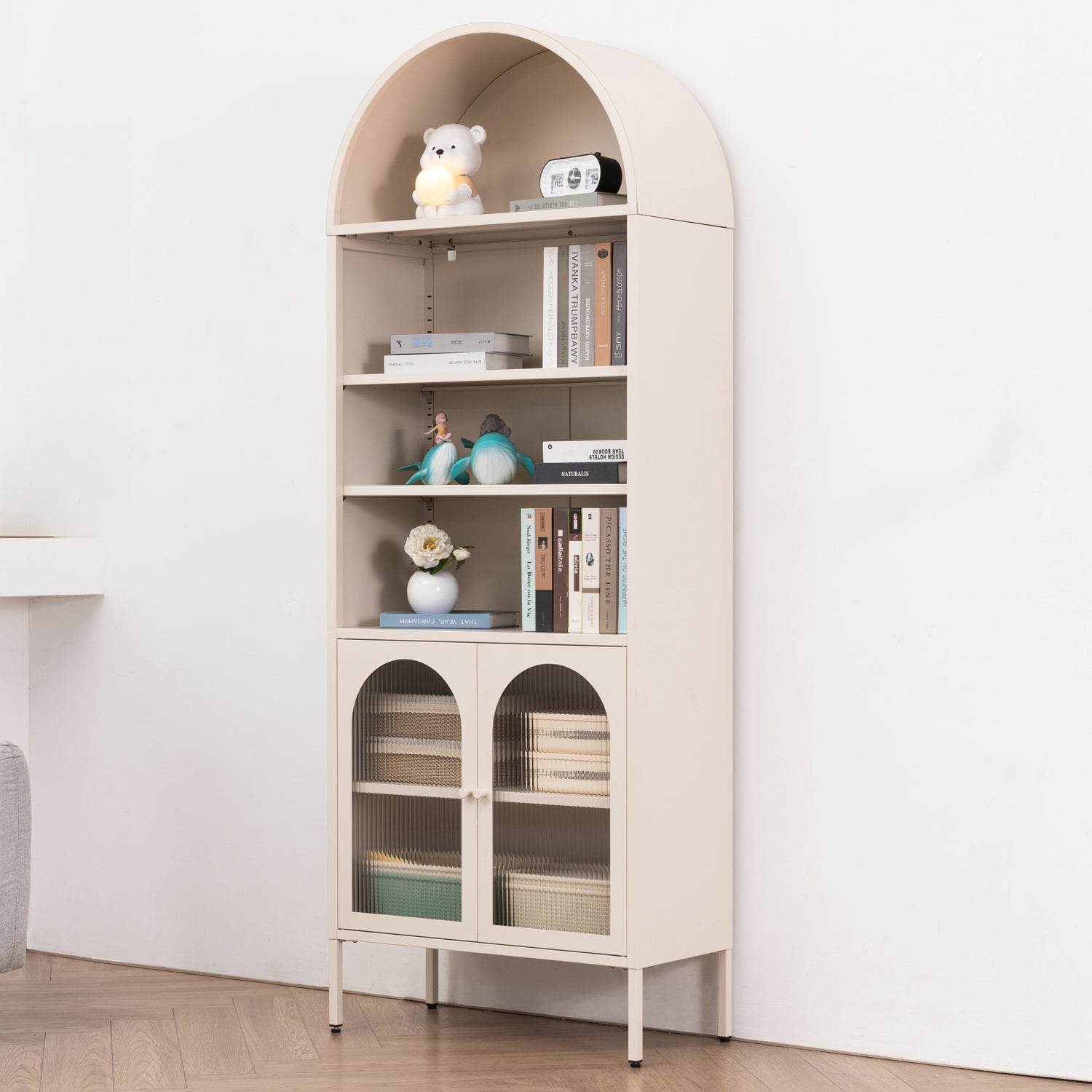 Design Republique Amna Arch Tall Cabinet