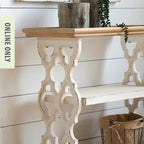 Gracious Living Lily 2 Tier Console Table