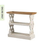 Gracious Living Lily 2 Tier Console Table