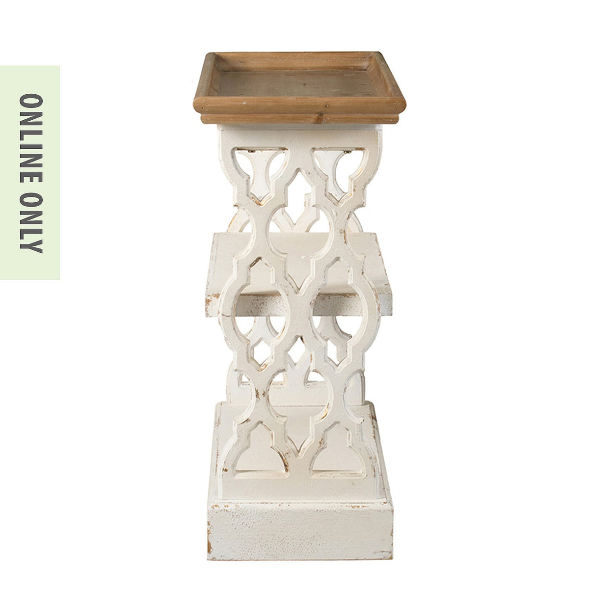 Gracious Living Lily 2 Tier Console Table